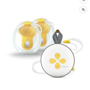 Medela Swing Maxi Pump with Yellow and White Accents